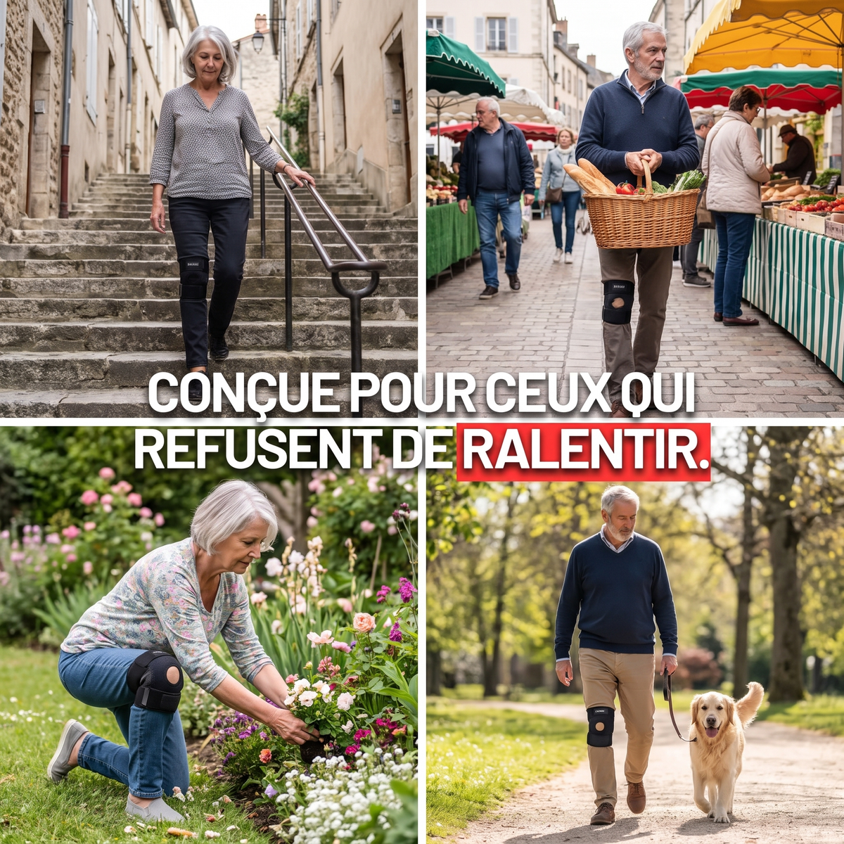 Concue pour ceux qui refusent de ralentir